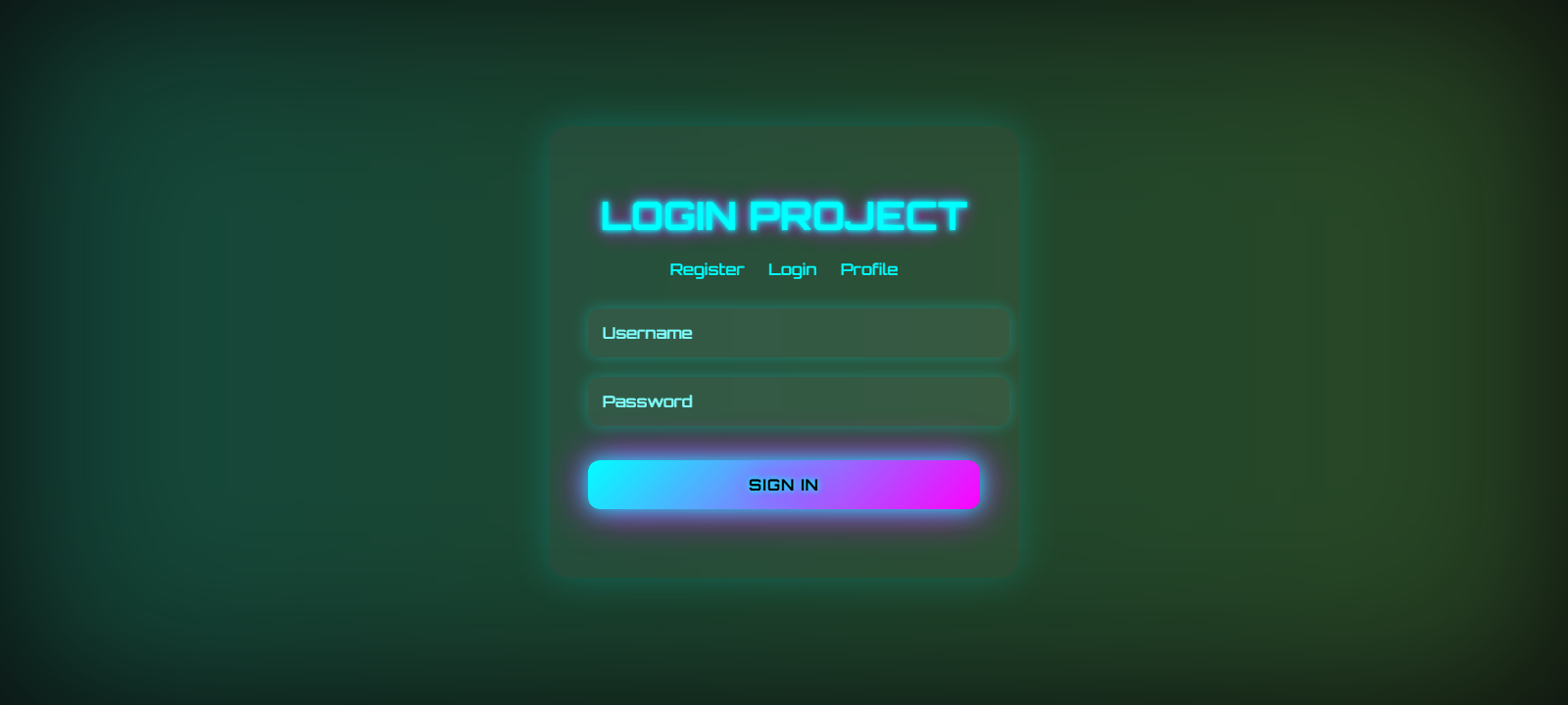 Featuristic Login